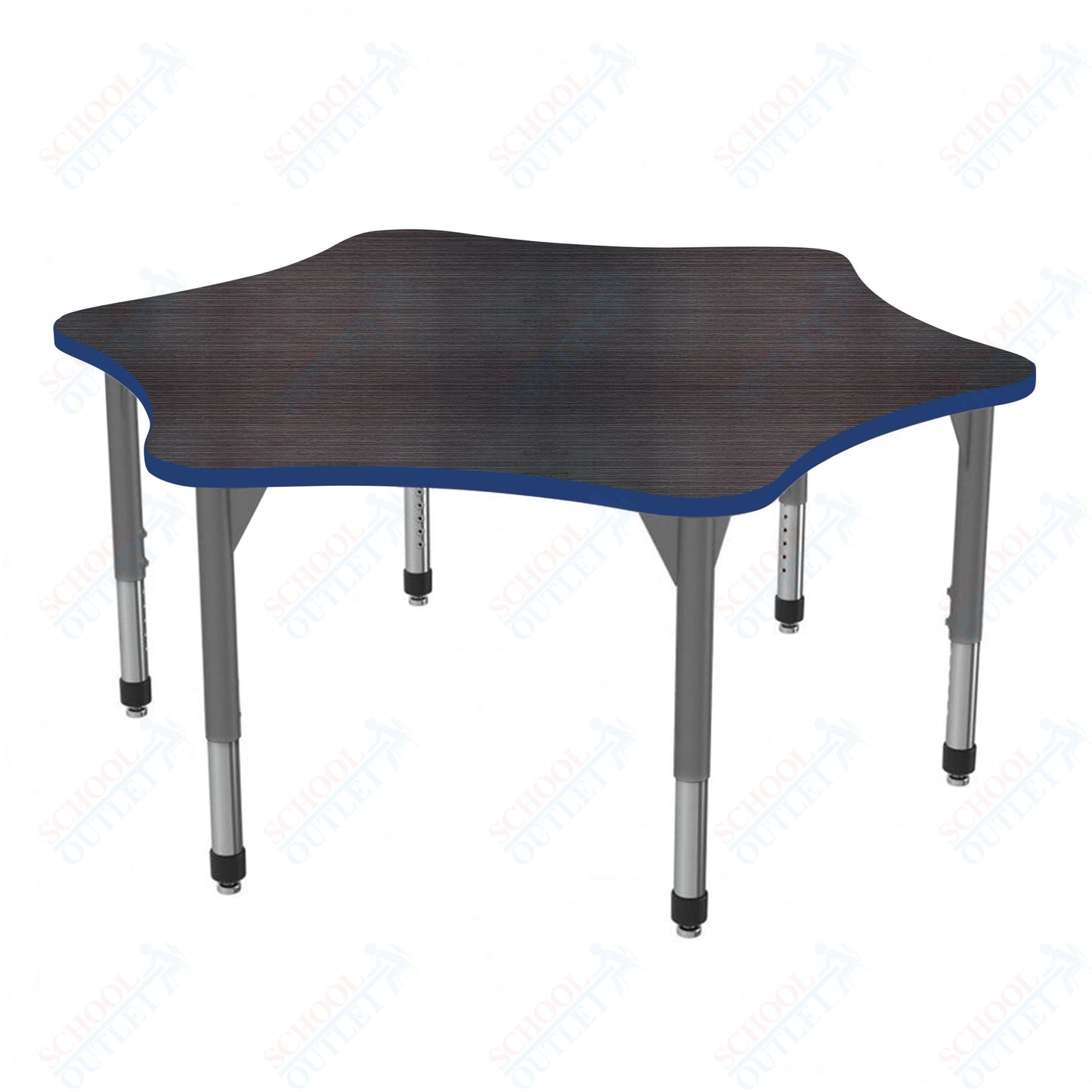 Marco Premier Series 60" 6-Star Stand-Up Table Adjustable Height 32"-42" (43-2282-MA)