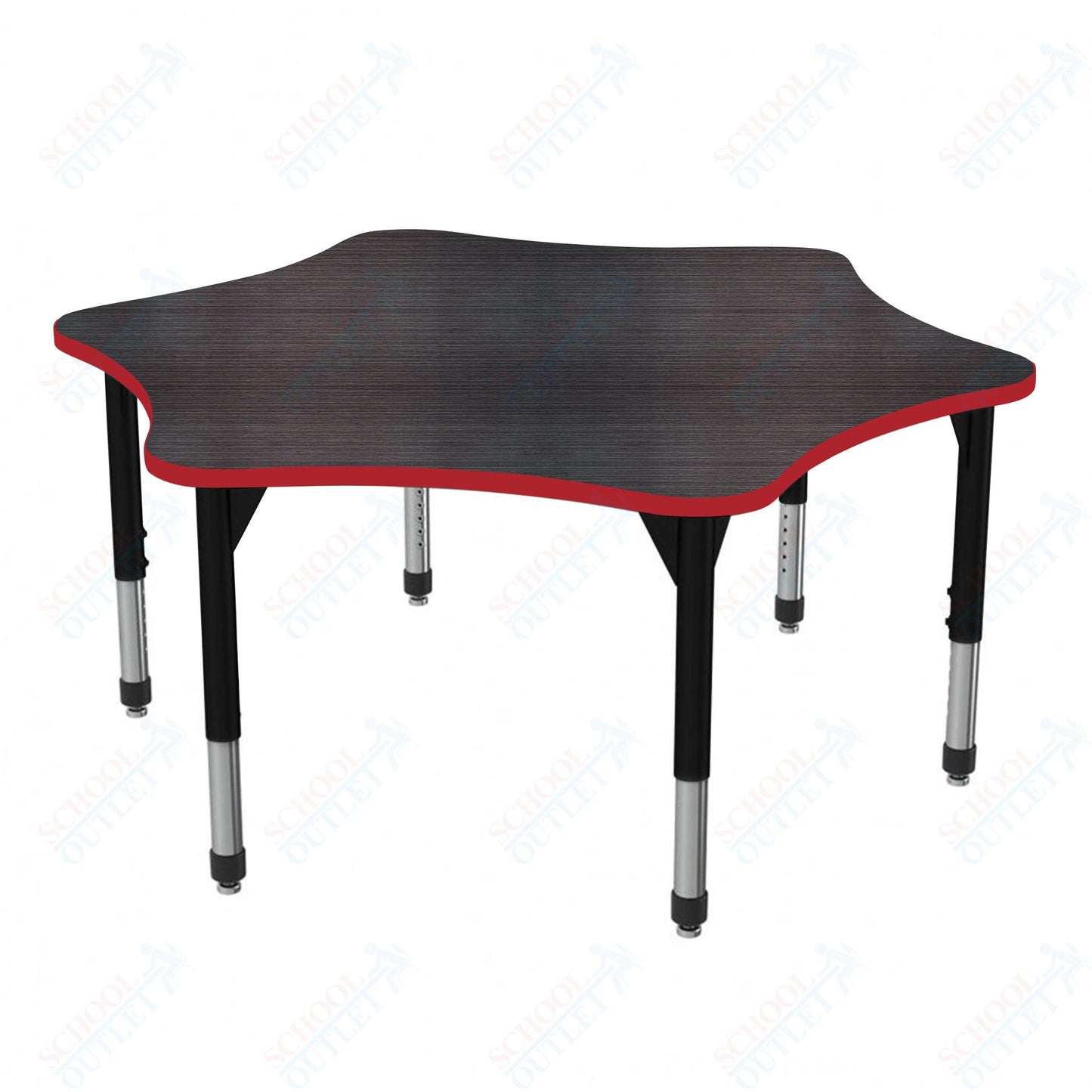 Marco Premier Series 60" 6-Star Stand-Up Table Adjustable Height 32"-42" (43-2282-MA)