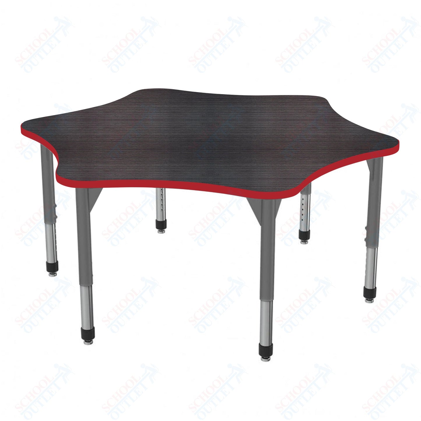 Marco Premier Series 60" 6-Star Stand-Up Table Adjustable Height 32"-42" (43-2282-MA)