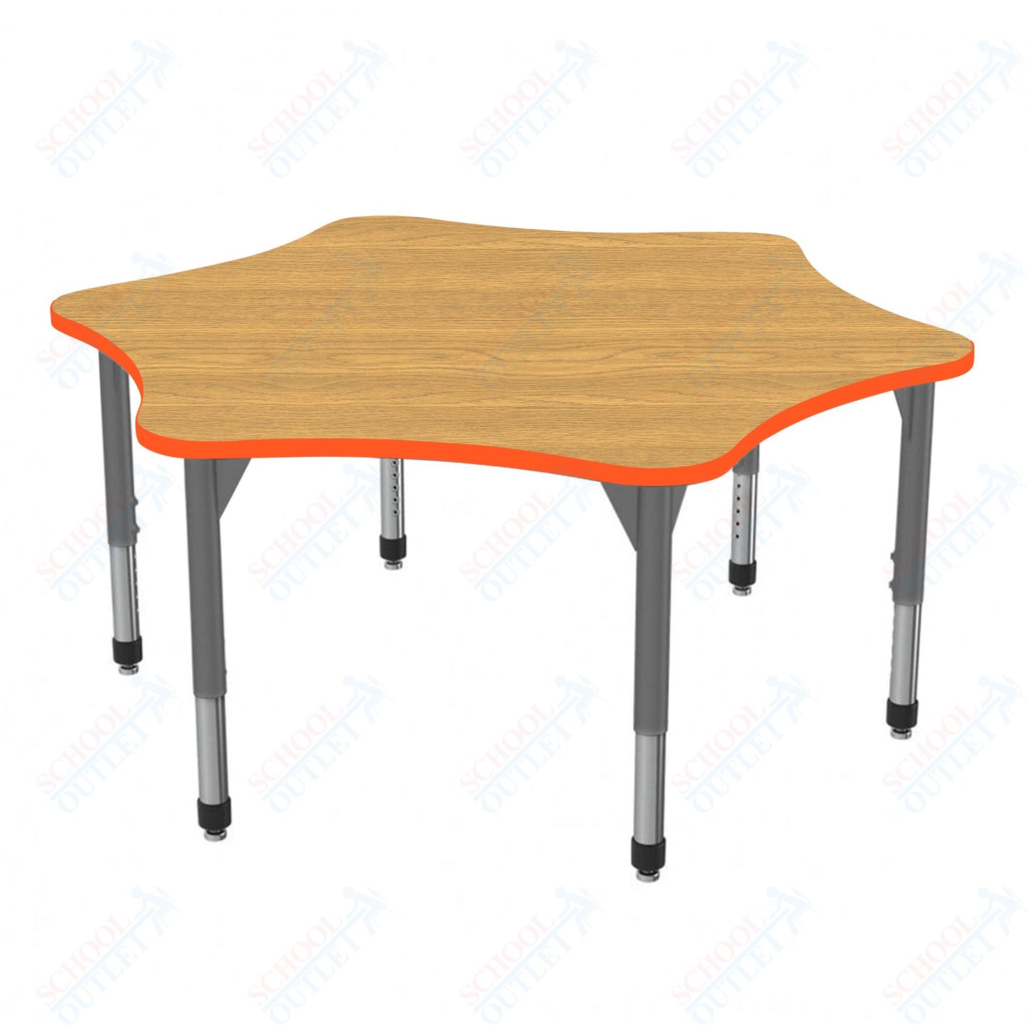 Marco Premier Series 60" 6-Star Stand-Up Table Adjustable Height 32"-42" (43-2282-MA)