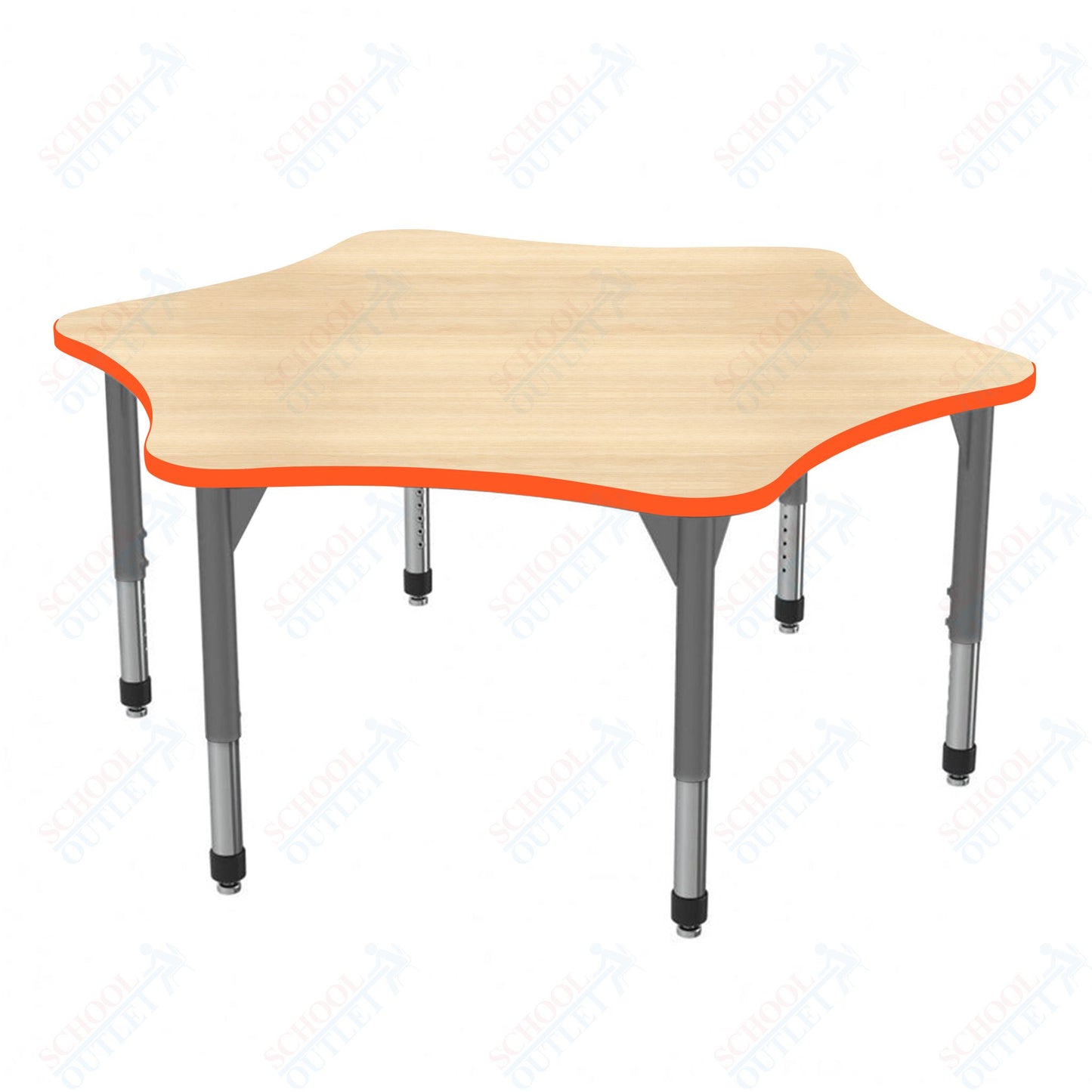 Marco Premier Series 60" 6-Star Stand-Up Table Adjustable Height 32"-42" (43-2282-MA)
