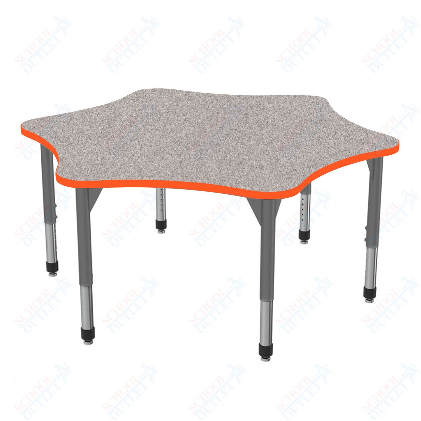 Marco Premier Series 60" 6-Star Stand-Up Table Adjustable Height 32"-42" (43-2282-MA)