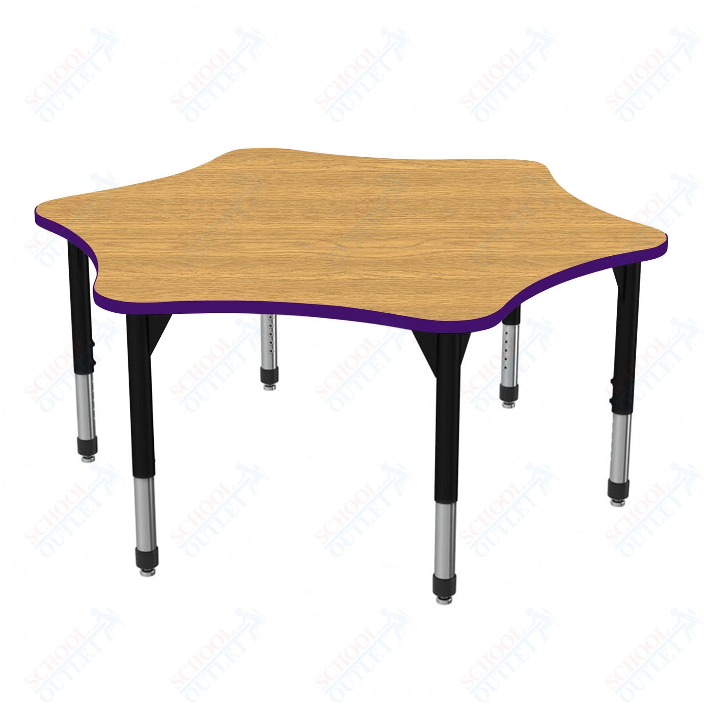 Marco Premier Series 60" 6-Star Stand-Up Table Adjustable Height 32"-42" (43-2282-MA)