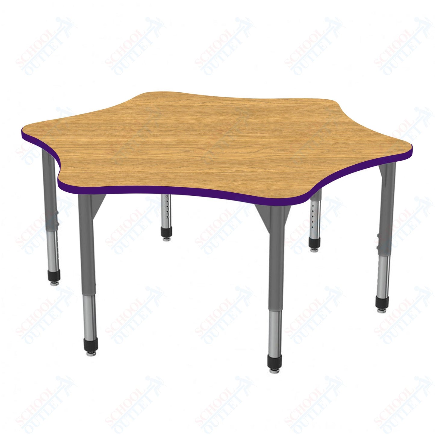 Marco Premier Series 60" 6-Star Stand-Up Table Adjustable Height 32"-42" (43-2282-MA)