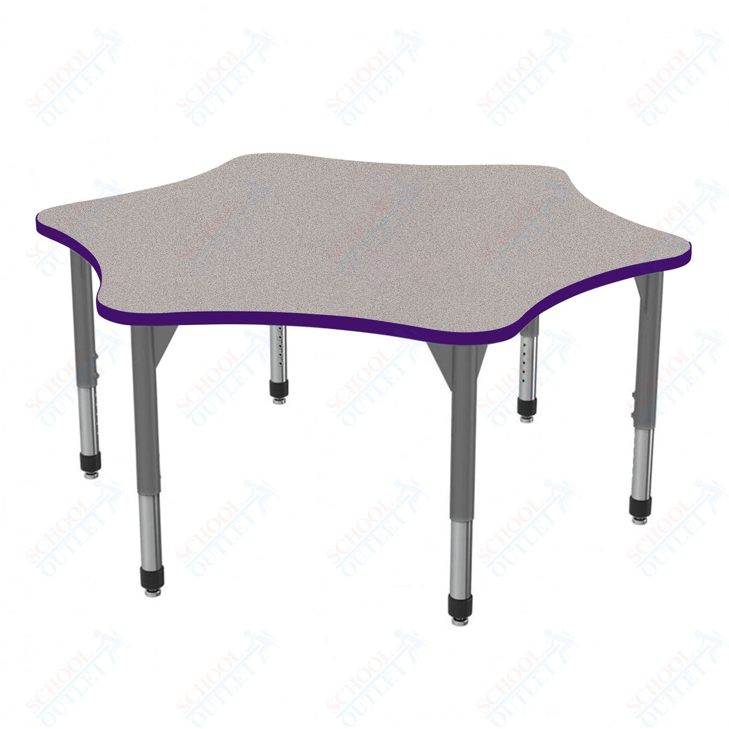 Marco Premier Series 60" 6-Star Stand-Up Table Adjustable Height 32"-42" (43-2282-MA)