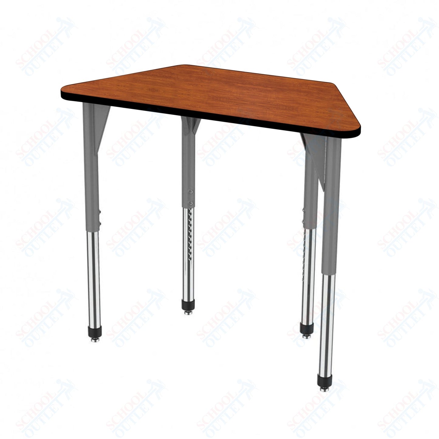 Marco Premier Series Trapezoid Stand-Up Table 30" x 60" Adjustable Height 32"-42" (43-2287-MA)