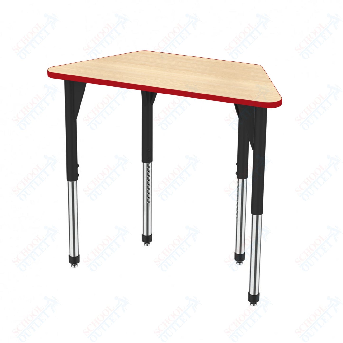Marco Premier Series Trapezoid Stand-Up Table 30" x 60" Adjustable Height 32"-42" (43-2287-MA)