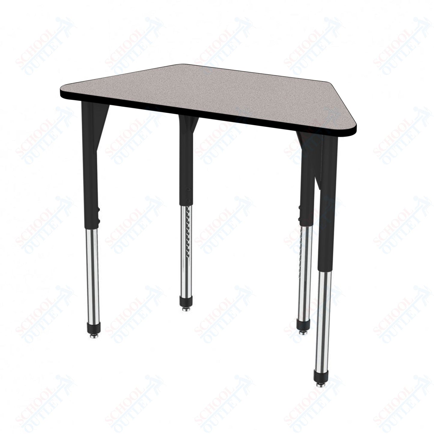 Marco Premier Series Trapezoid Stand-Up Table 30" x 60" Adjustable Height 32"-42" (43-2287-MA)