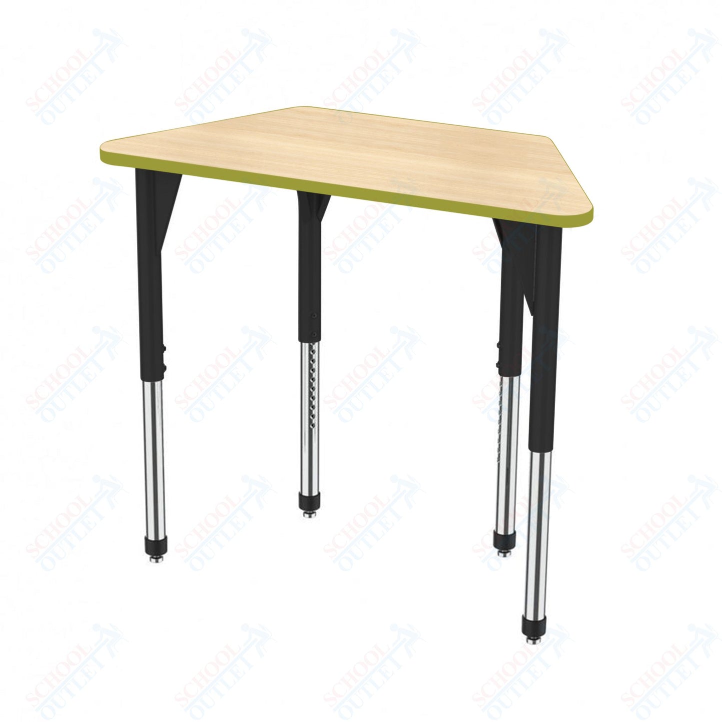 Marco Premier Series Trapezoid Stand-Up Table 30" x 60" Adjustable Height 32"-42" (43-2287-MA)