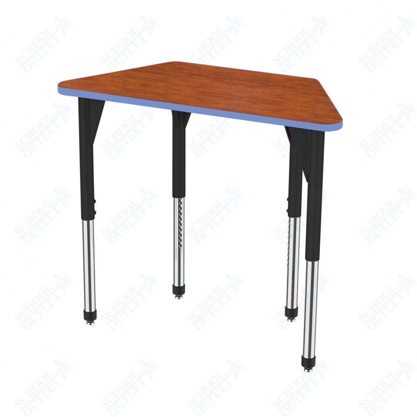 Marco Premier Series Trapezoid Stand-Up Table 30" x 60" Adjustable Height 32"-42" (43-2287-MA)