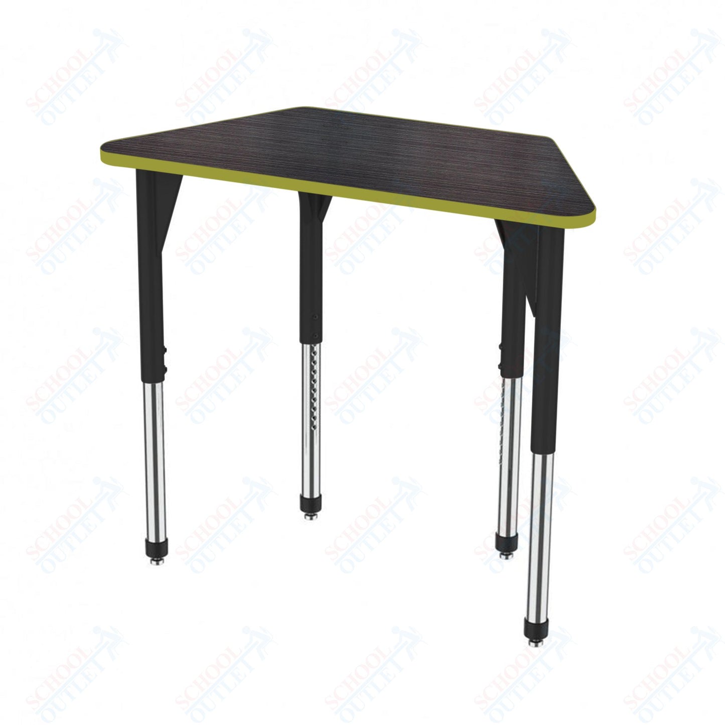 Marco Premier Series Trapezoid Stand-Up Table 30" x 60" Adjustable Height 32"-42" (43-2287-MA)