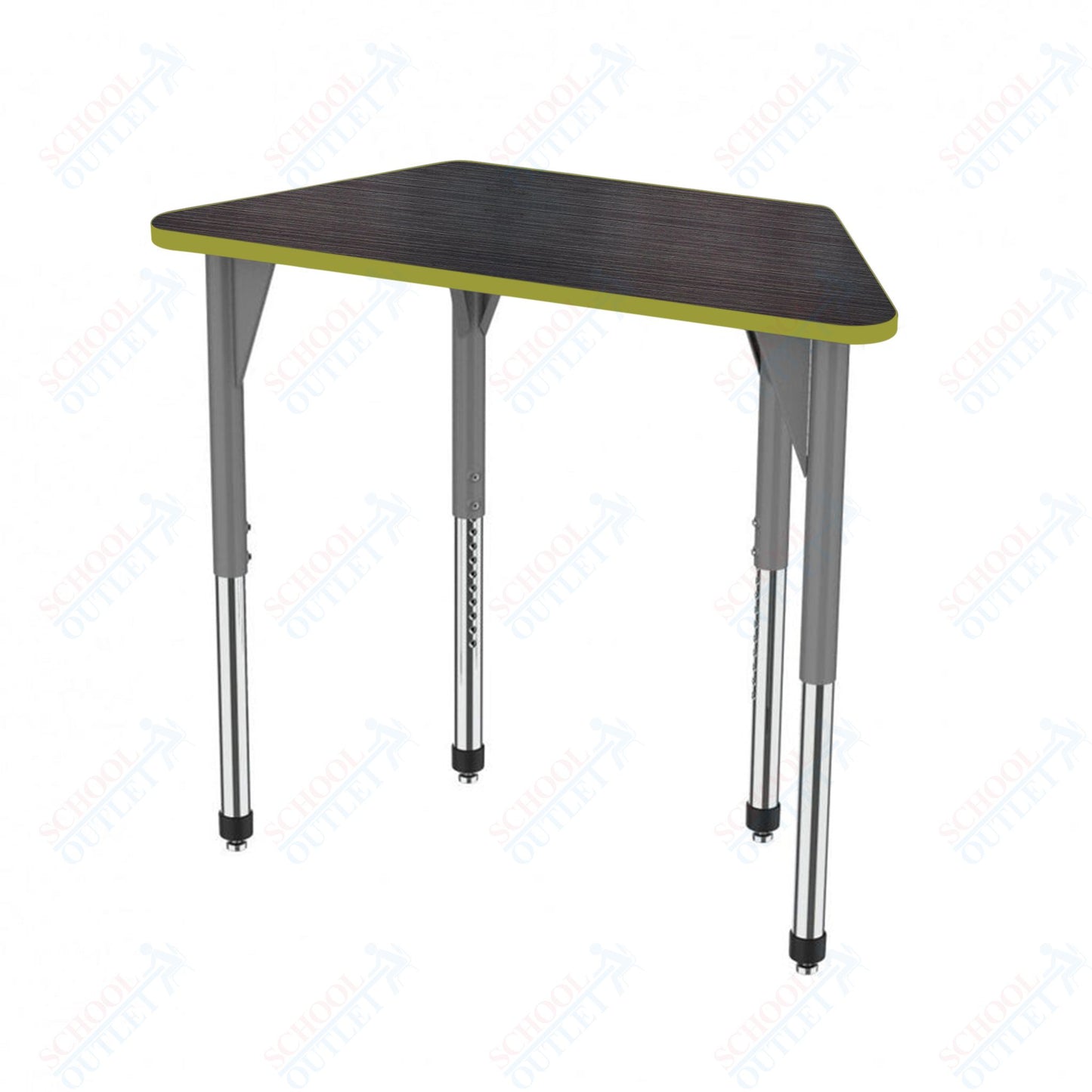 Marco Premier Series Trapezoid Stand-Up Table 30" x 60" Adjustable Height 32"-42" (43-2287-MA)