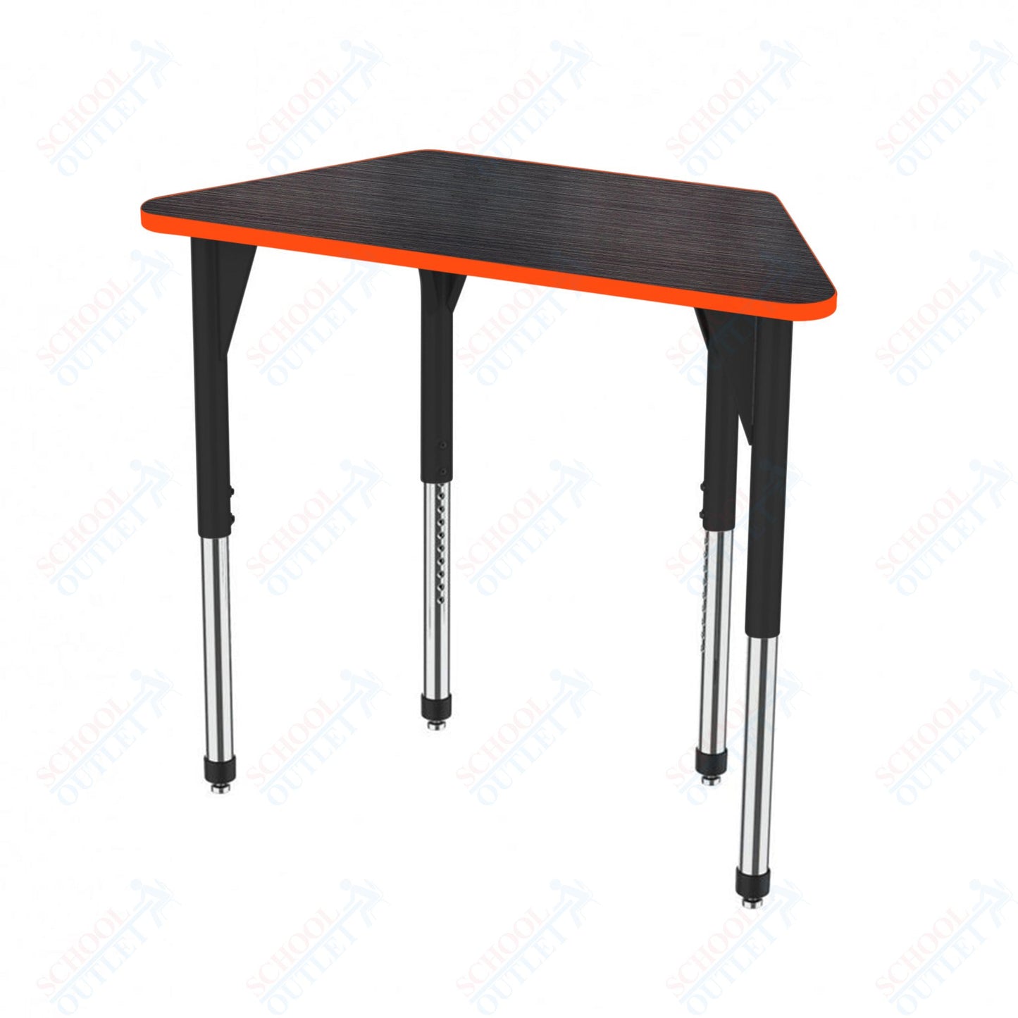 Marco Premier Series Trapezoid Stand-Up Table 30" x 60" Adjustable Height 32"-42" (43-2287-MA)