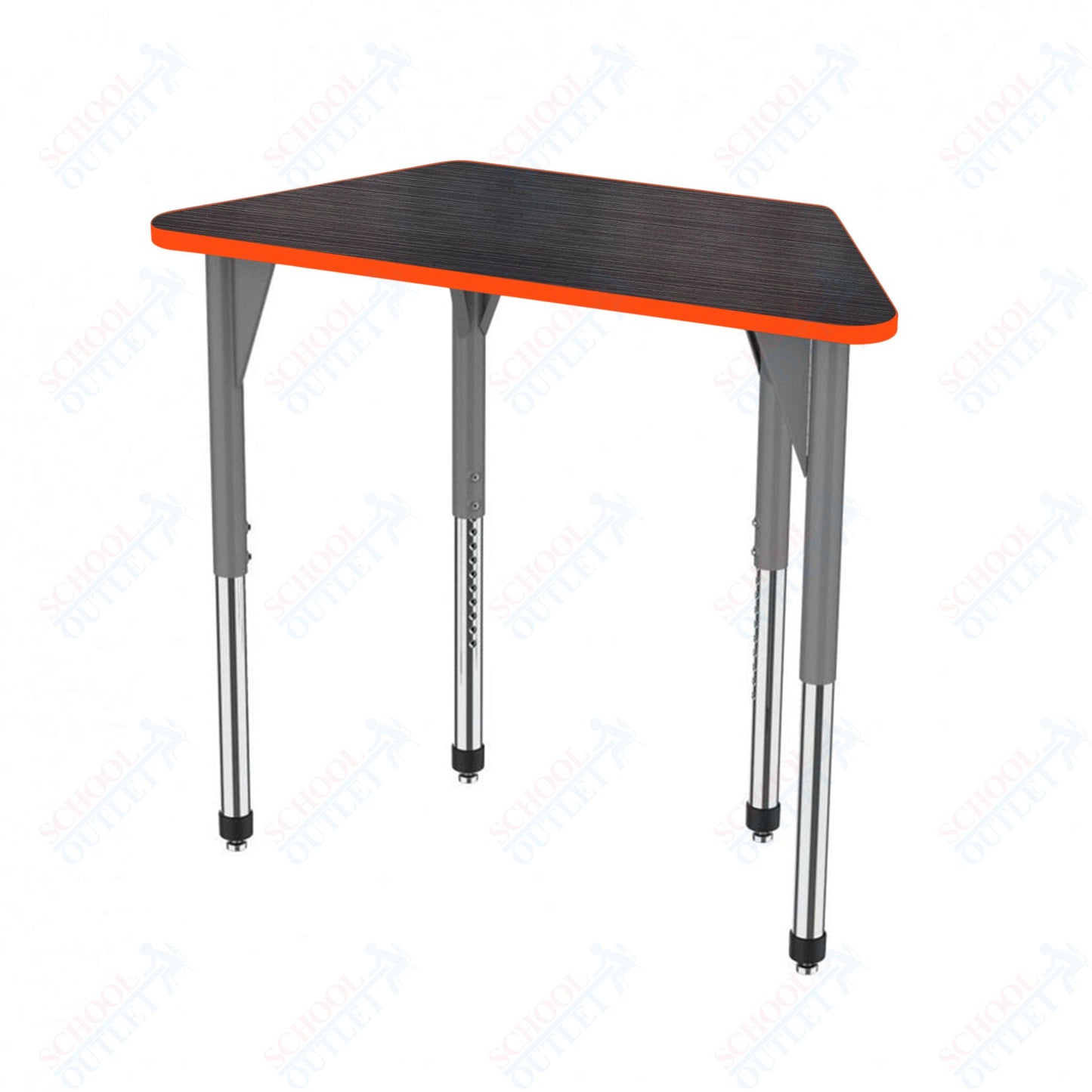 Marco Premier Series Trapezoid Stand-Up Table 30" x 60" Adjustable Height 32"-42" (43-2287-MA)