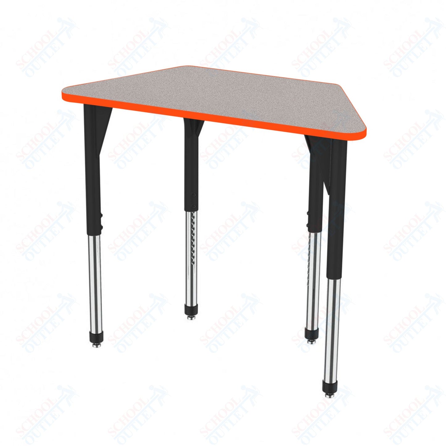 Marco Premier Series Trapezoid Stand-Up Table 30" x 60" Adjustable Height 32"-42" (43-2287-MA)