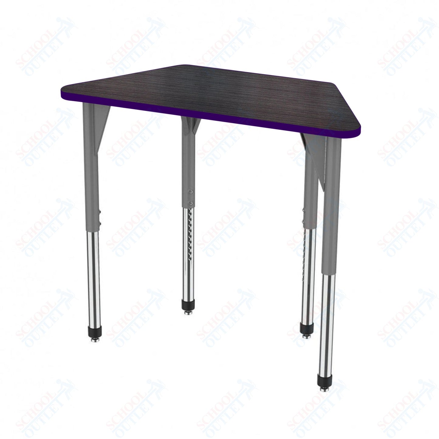 Marco Premier Series Trapezoid Stand-Up Table 30" x 60" Adjustable Height 32"-42" (43-2287-MA)