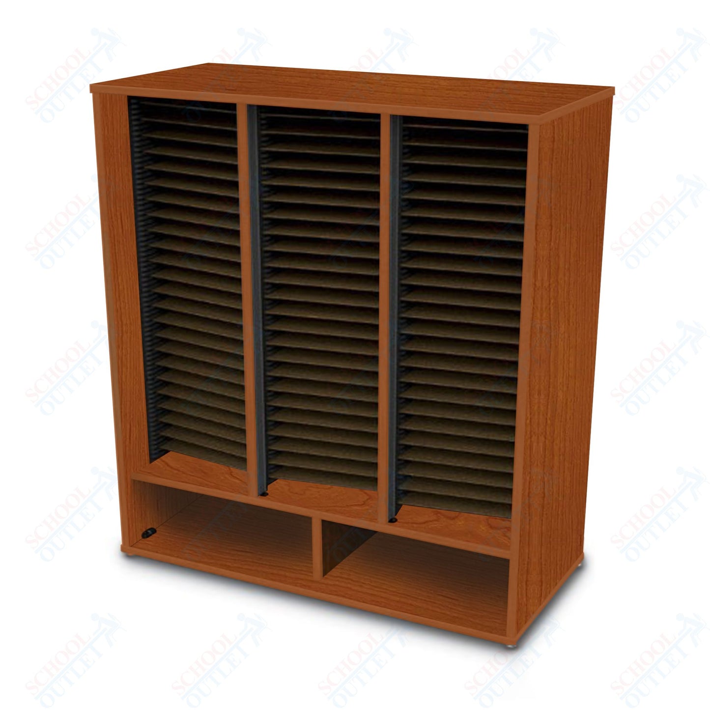 Marco Band-Stor Folio Cabinet with 3-Compartment, Band (BS409)
