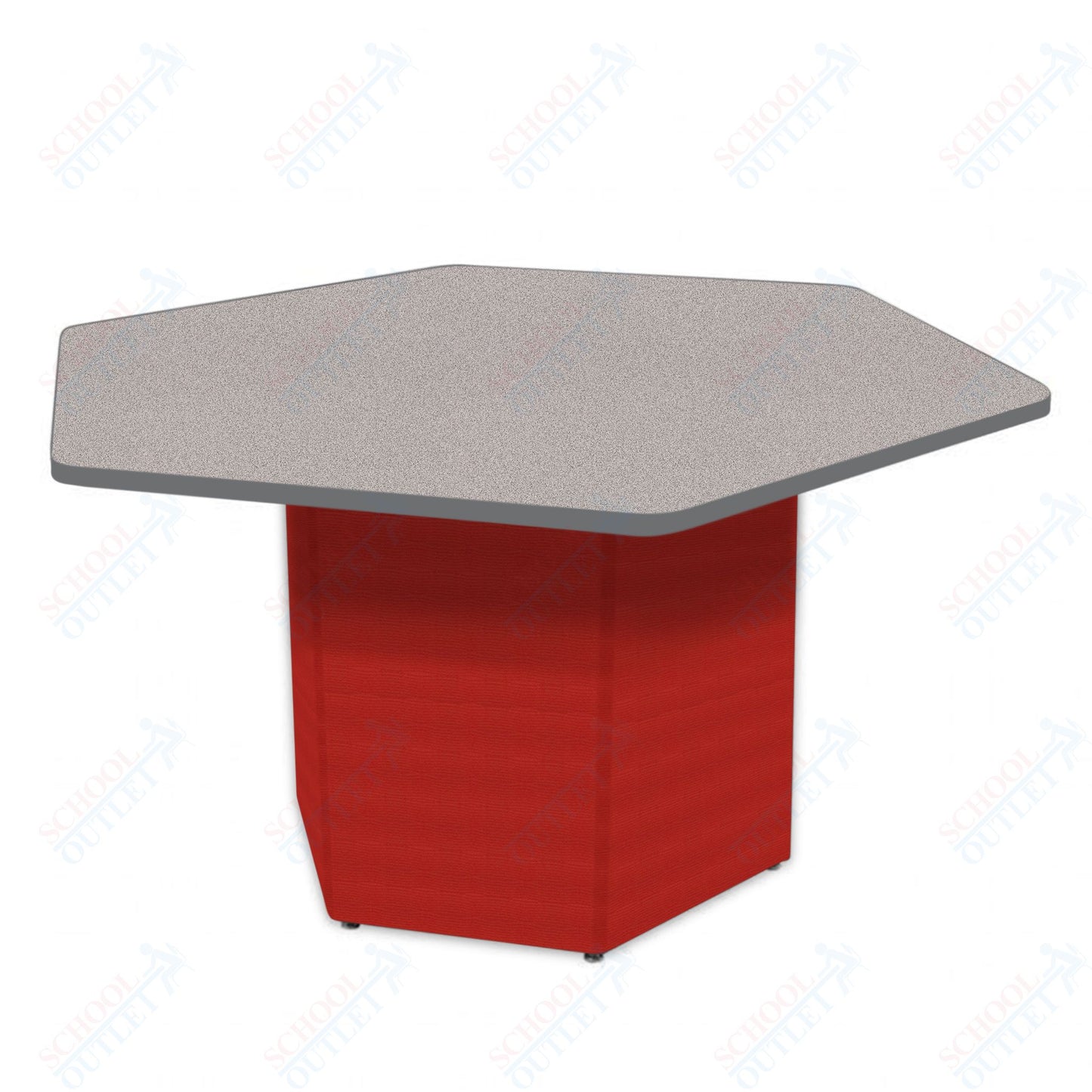 Marco Sonik Series Padded Base Hexagon Table 26" height (LF2653-G1-MA)