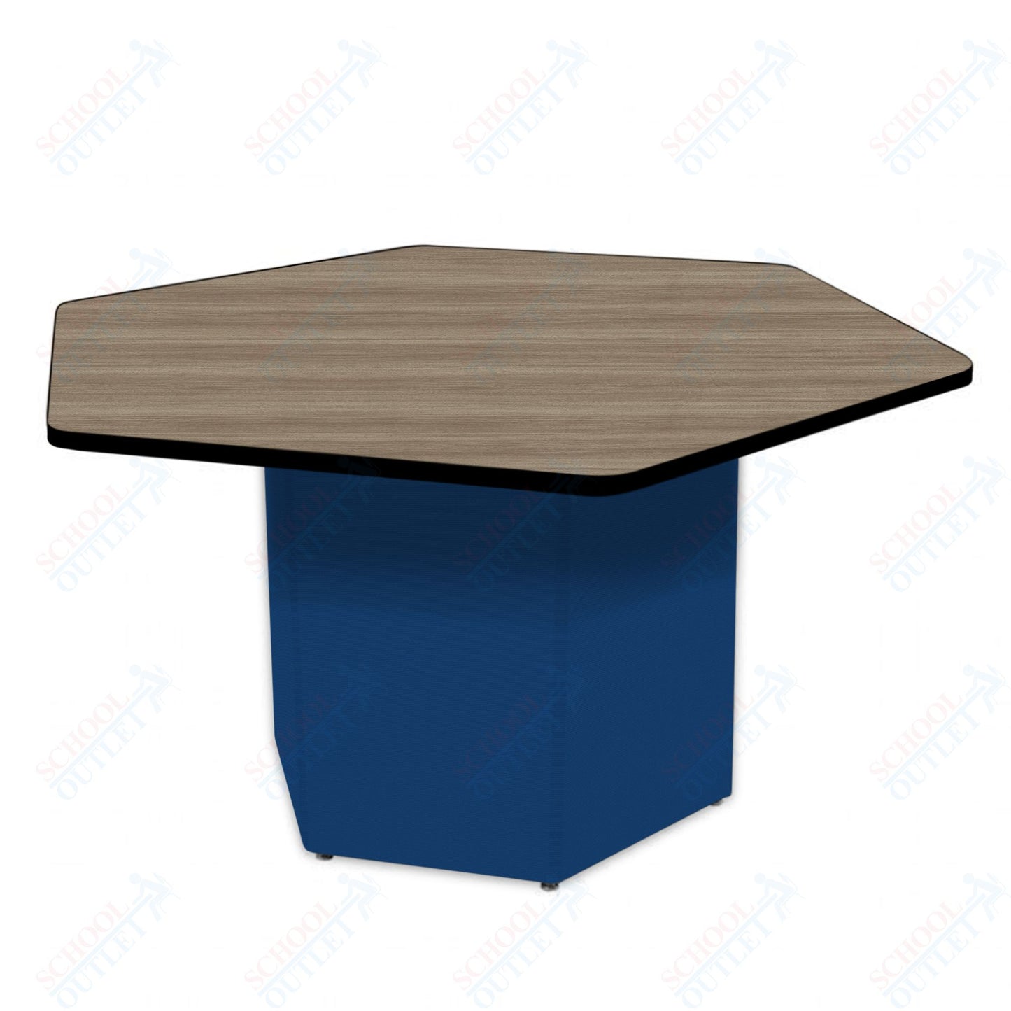 Marco Sonik Series Padded Base Hexagon Table 29" height (LF2653-G1-MB)