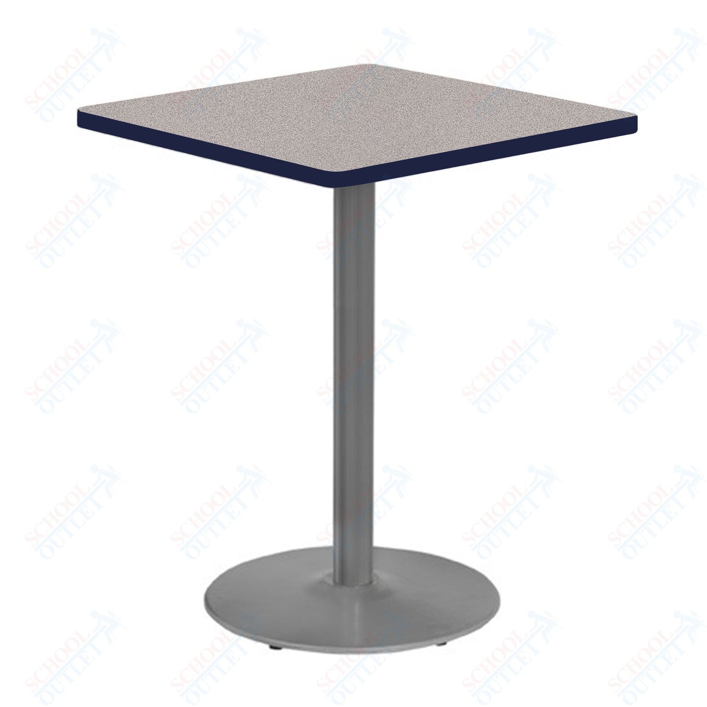 Marco 30" Square Cafe Table 42" Height Gray Base (MG2511-M242)