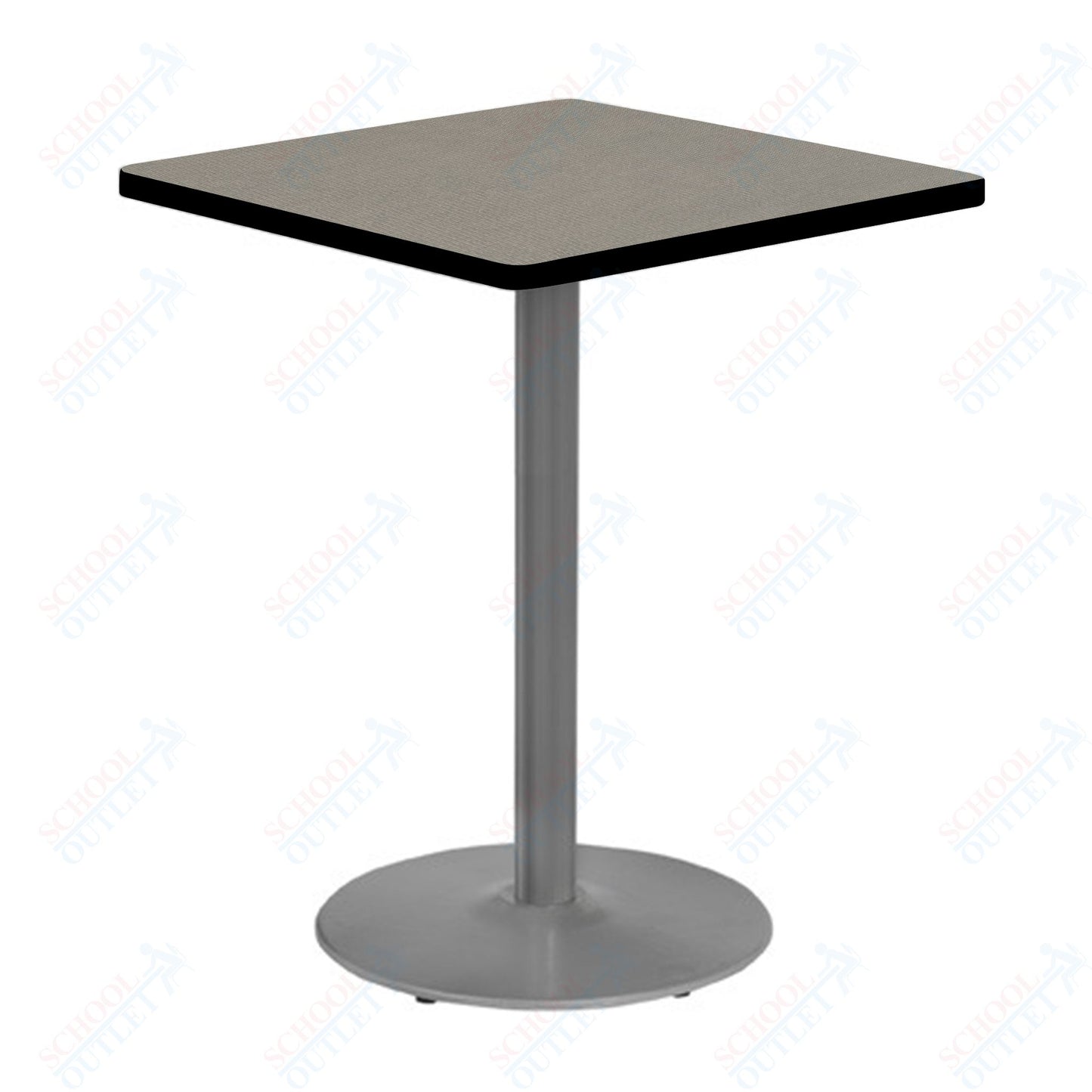 Marco 30" Square Cafe Table 42" Height Gray Base (MG2511-M242)