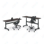 Mooreco Adjustable Height Flipper Table - Rectangle - 60