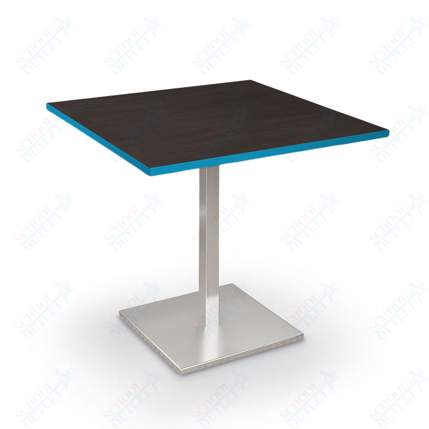 Height Adjustable Height Bistro Table (Square) - 32"W x 32"D x 30"-38"H - 91189