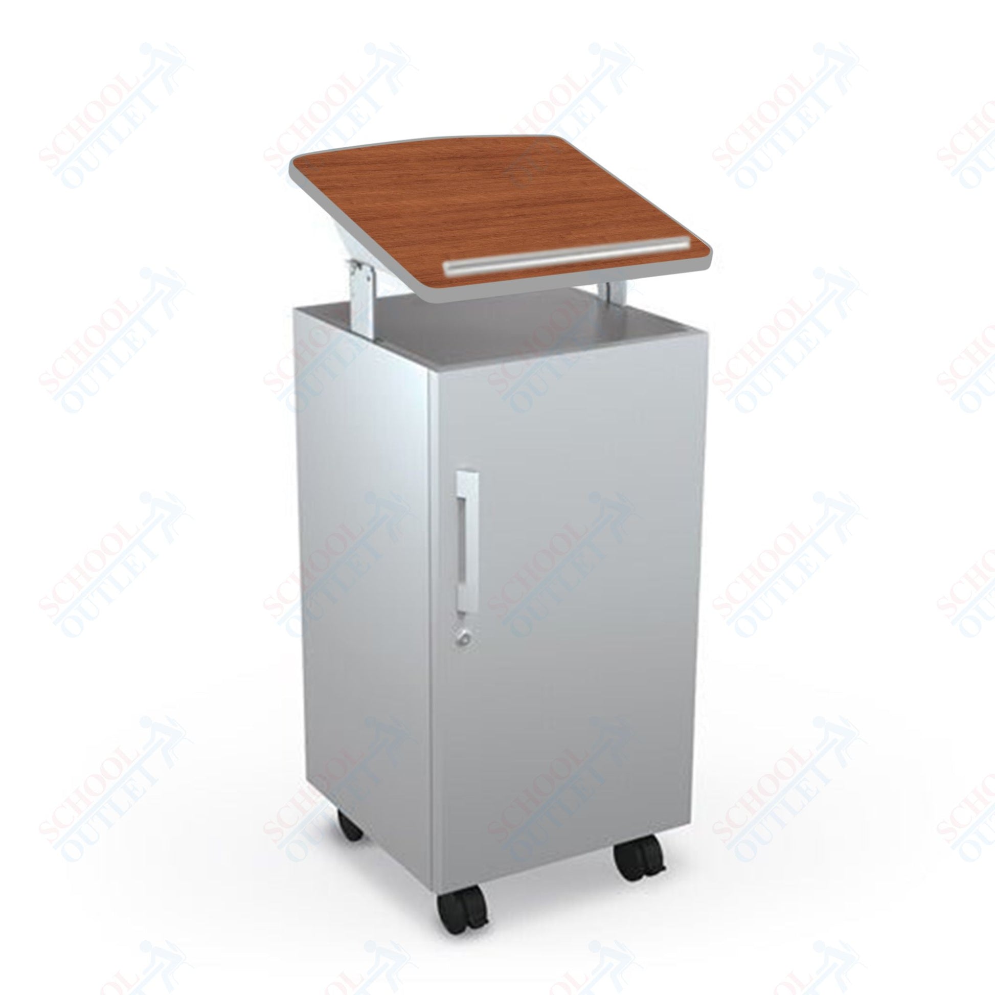 Mooreco Avid Podium - 43" - 49"H x 19.8"W x 20.8"D (Mooreco 91198) - SchoolOutlet