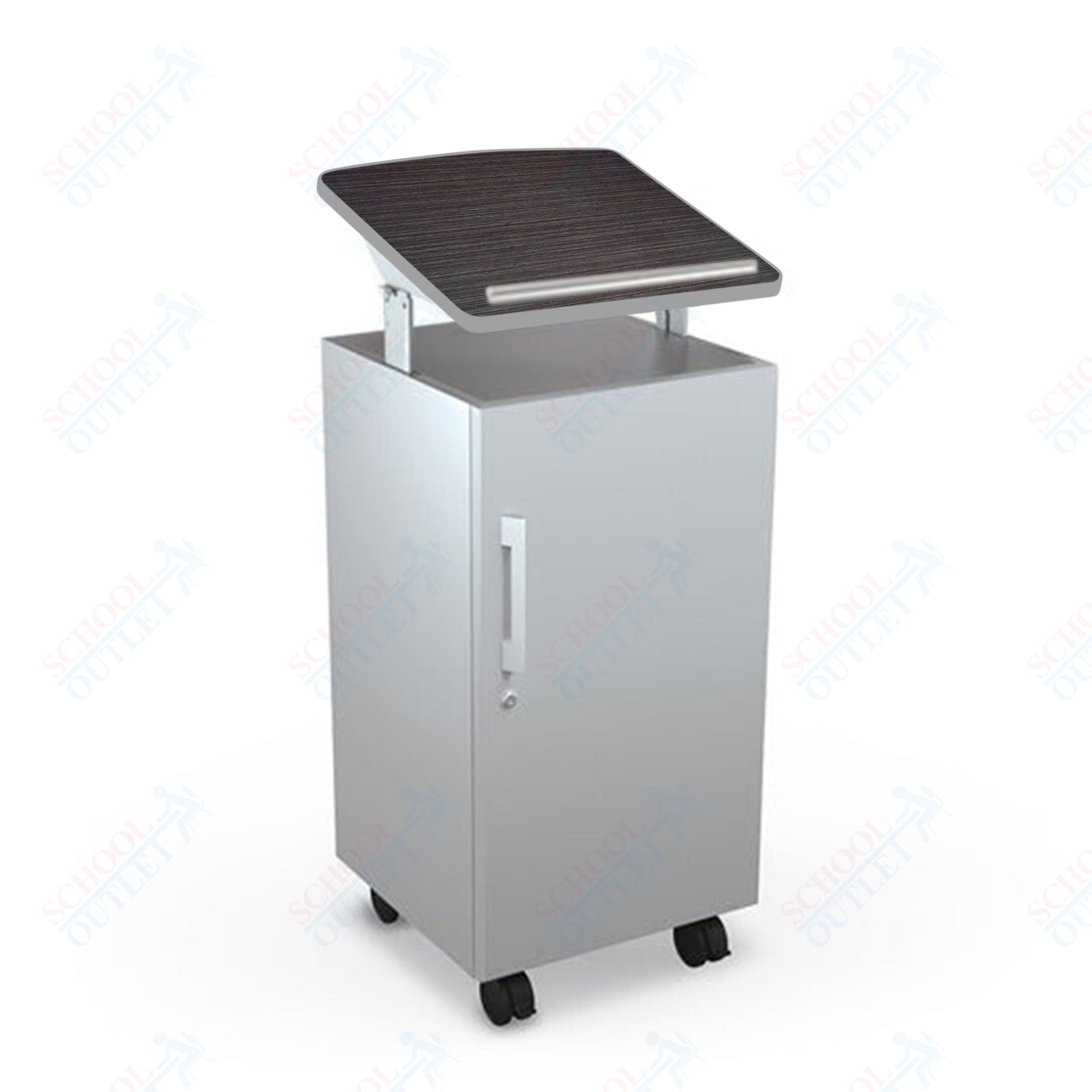 Mooreco Avid Podium - 43" - 49"H x 19.8"W x 20.8"D (Mooreco 91198) - SchoolOutlet