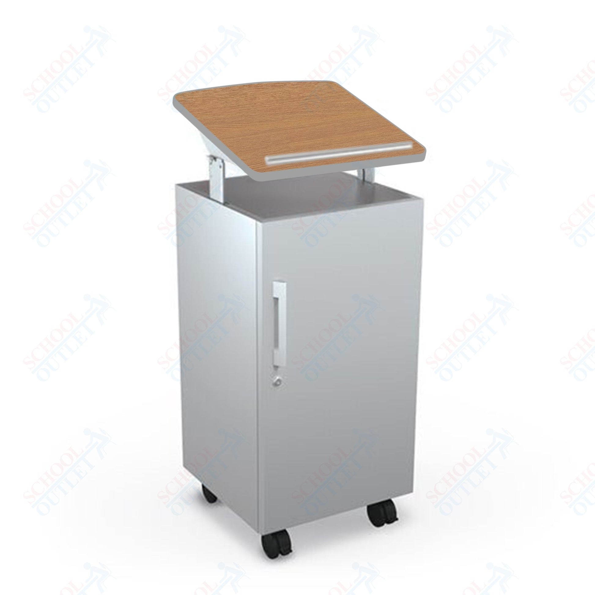 Mooreco Avid Podium - 43" - 49"H x 19.8"W x 20.8"D (Mooreco 91198) - SchoolOutlet