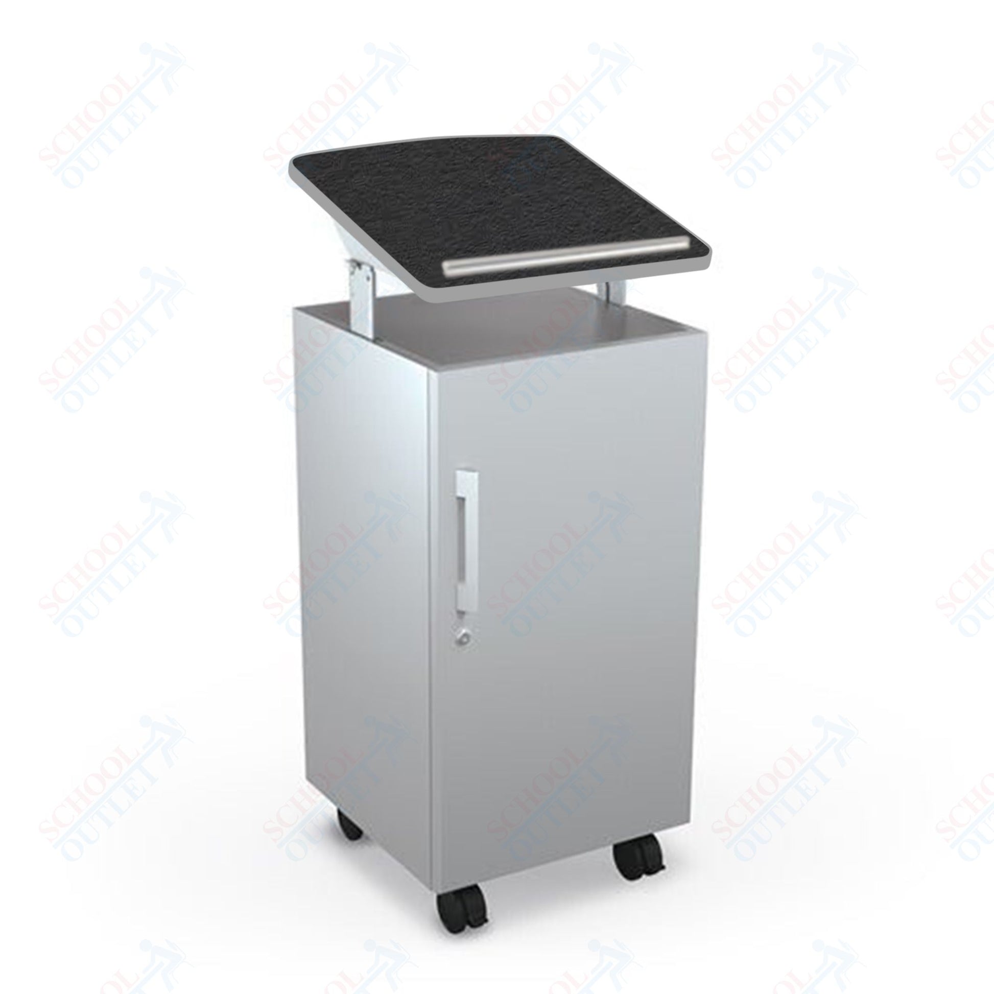 Mooreco Avid Podium - 43" - 49"H x 19.8"W x 20.8"D (Mooreco 91198) - SchoolOutlet