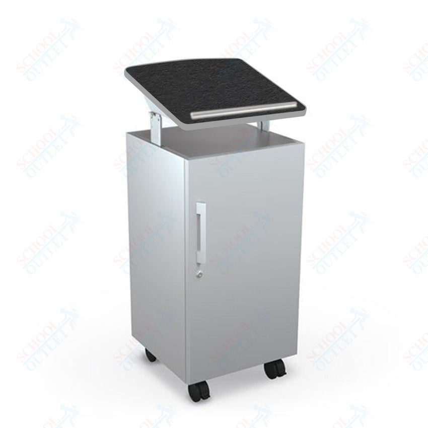 Mooreco Avid Podium - 43" - 49"H x 19.8"W x 20.8"D (Mooreco 91198) - SchoolOutlet
