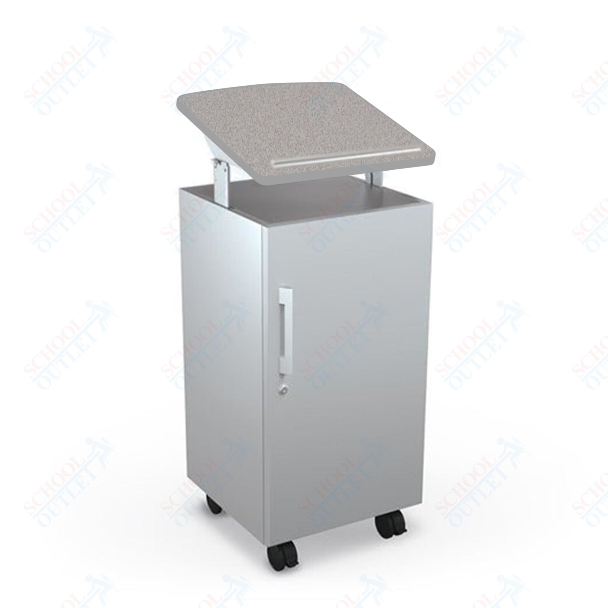 Mooreco Avid Podium - 43" - 49"H x 19.8"W x 20.8"D (Mooreco 91198) - SchoolOutlet