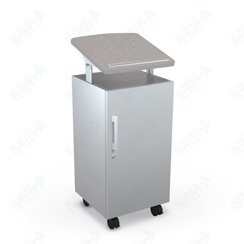 Mooreco Avid Podium - 43" - 49"H x 19.8"W x 20.8"D (Mooreco 91198) - SchoolOutlet