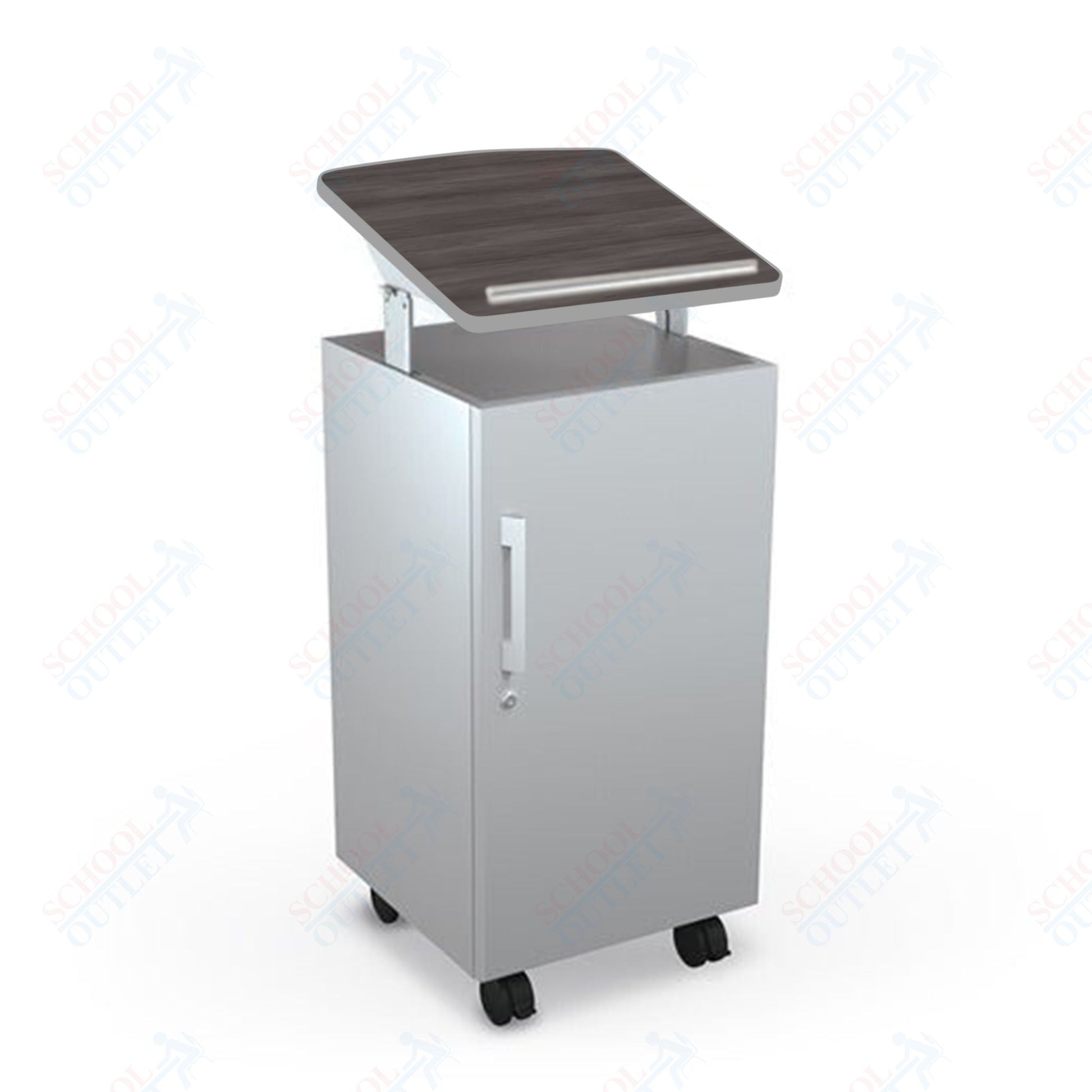 Mooreco Avid Podium - 43" - 49"H x 19.8"W x 20.8"D (Mooreco 91198) - SchoolOutlet