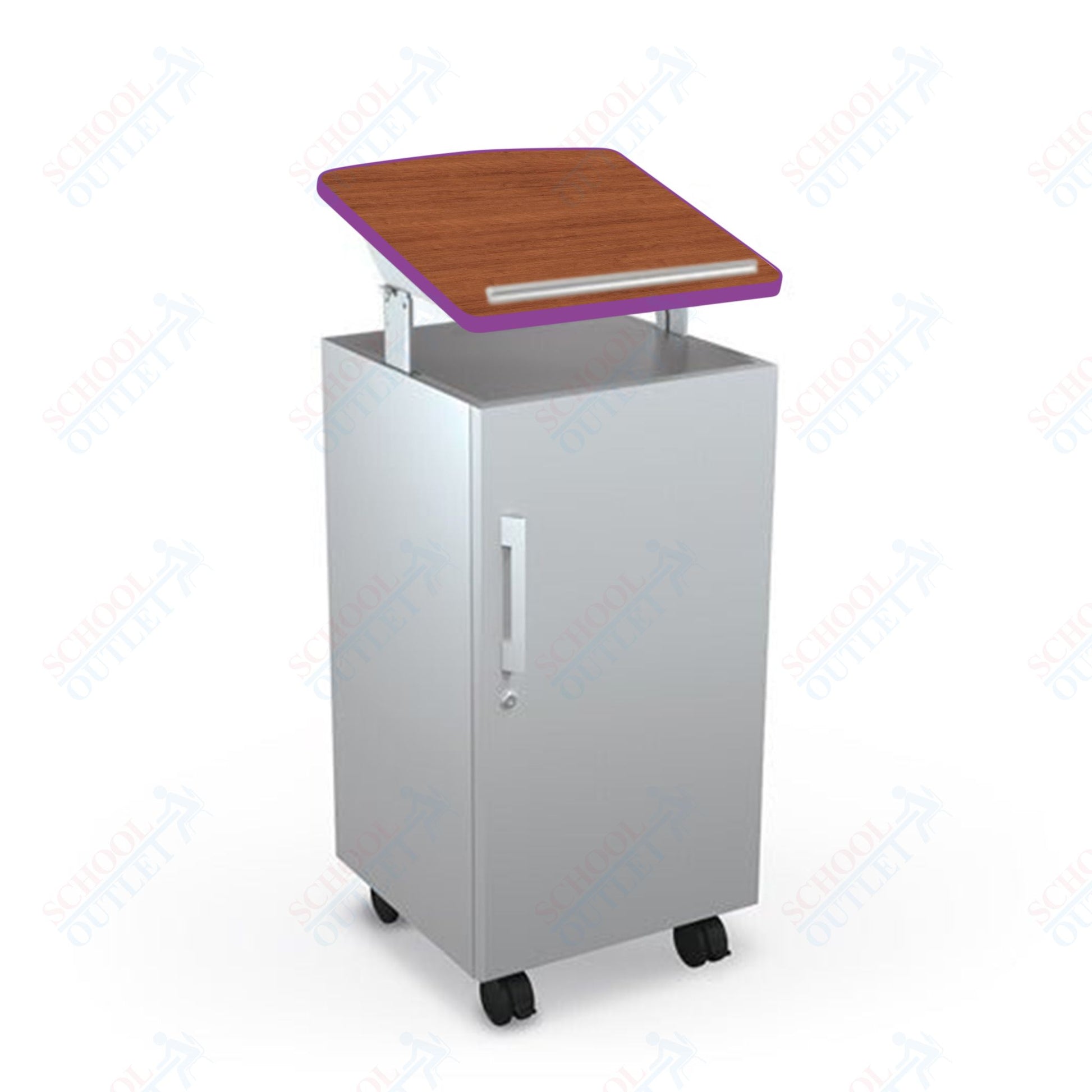 Mooreco Avid Podium - 43" - 49"H x 19.8"W x 20.8"D (Mooreco 91198) - SchoolOutlet