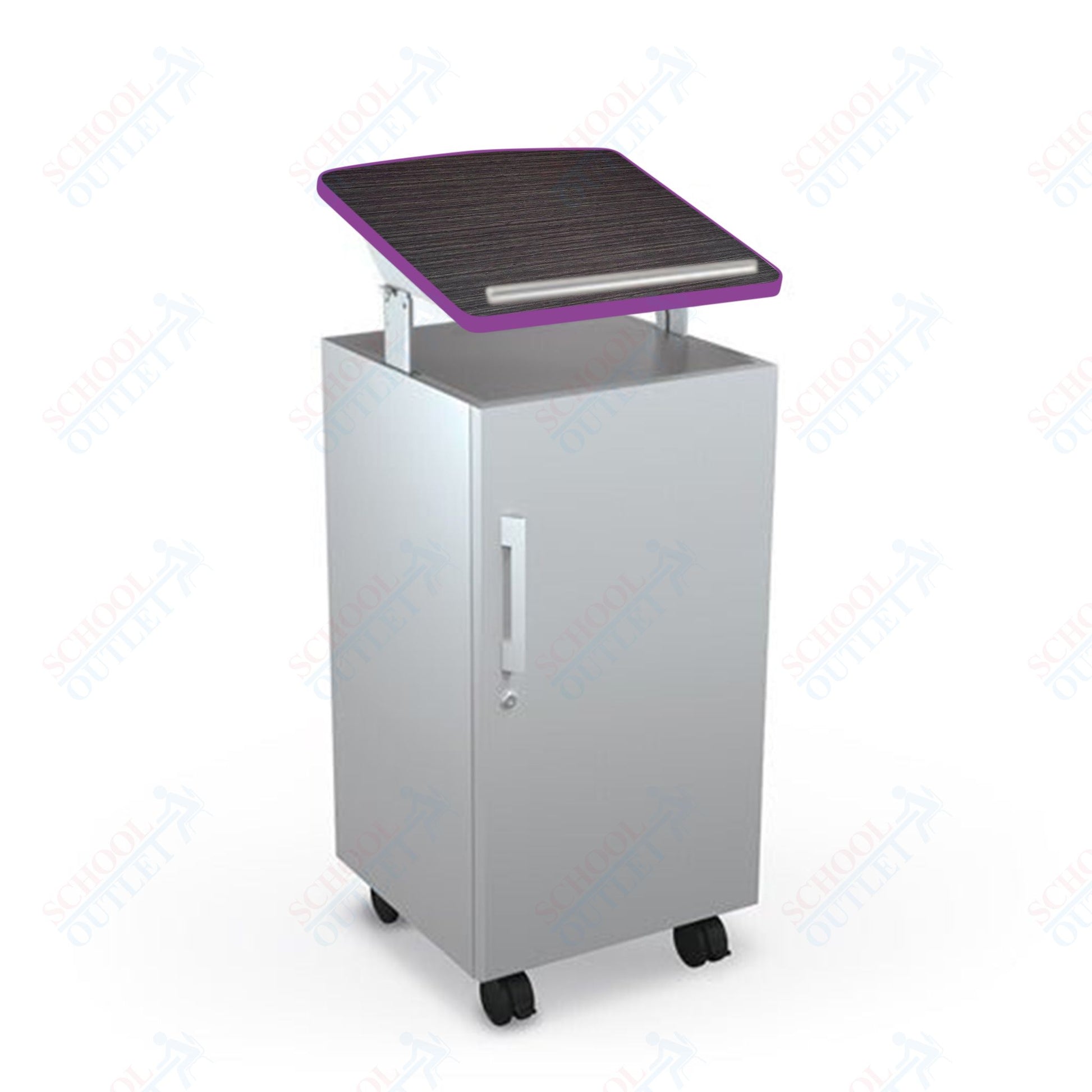 Mooreco Avid Podium - 43" - 49"H x 19.8"W x 20.8"D (Mooreco 91198) - SchoolOutlet