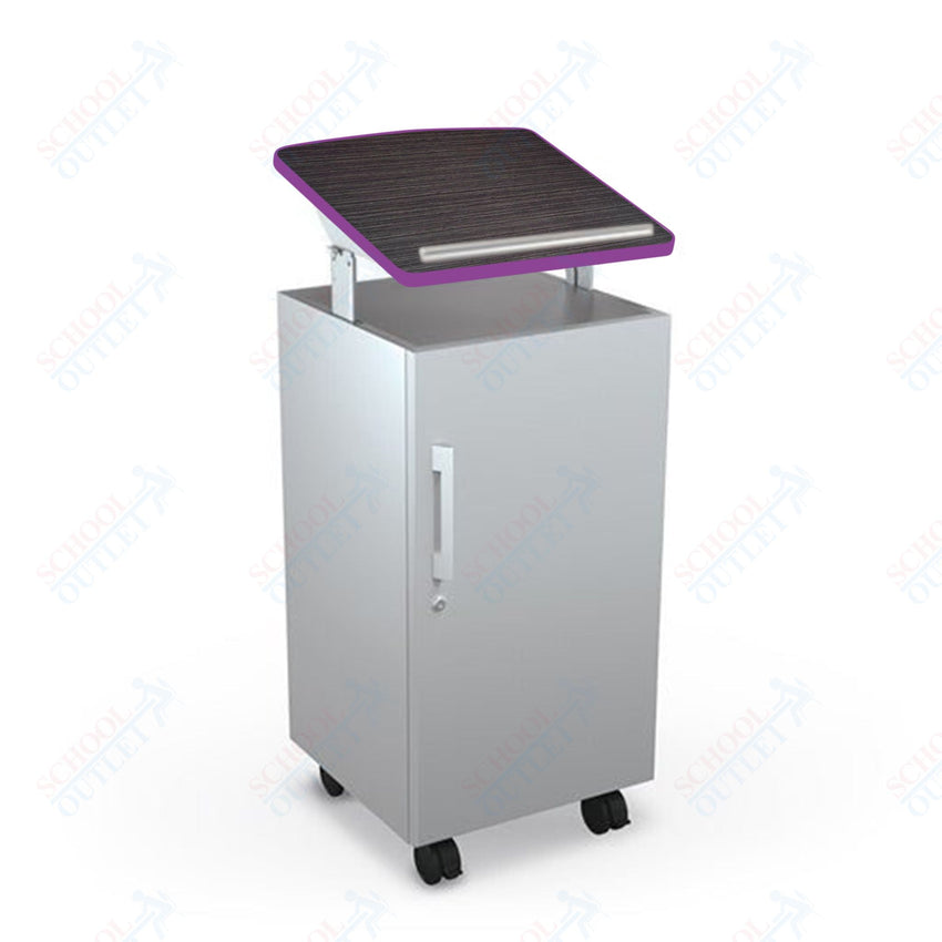 Mooreco Avid Podium - 43" - 49"H x 19.8"W x 20.8"D (Mooreco 91198) - SchoolOutlet