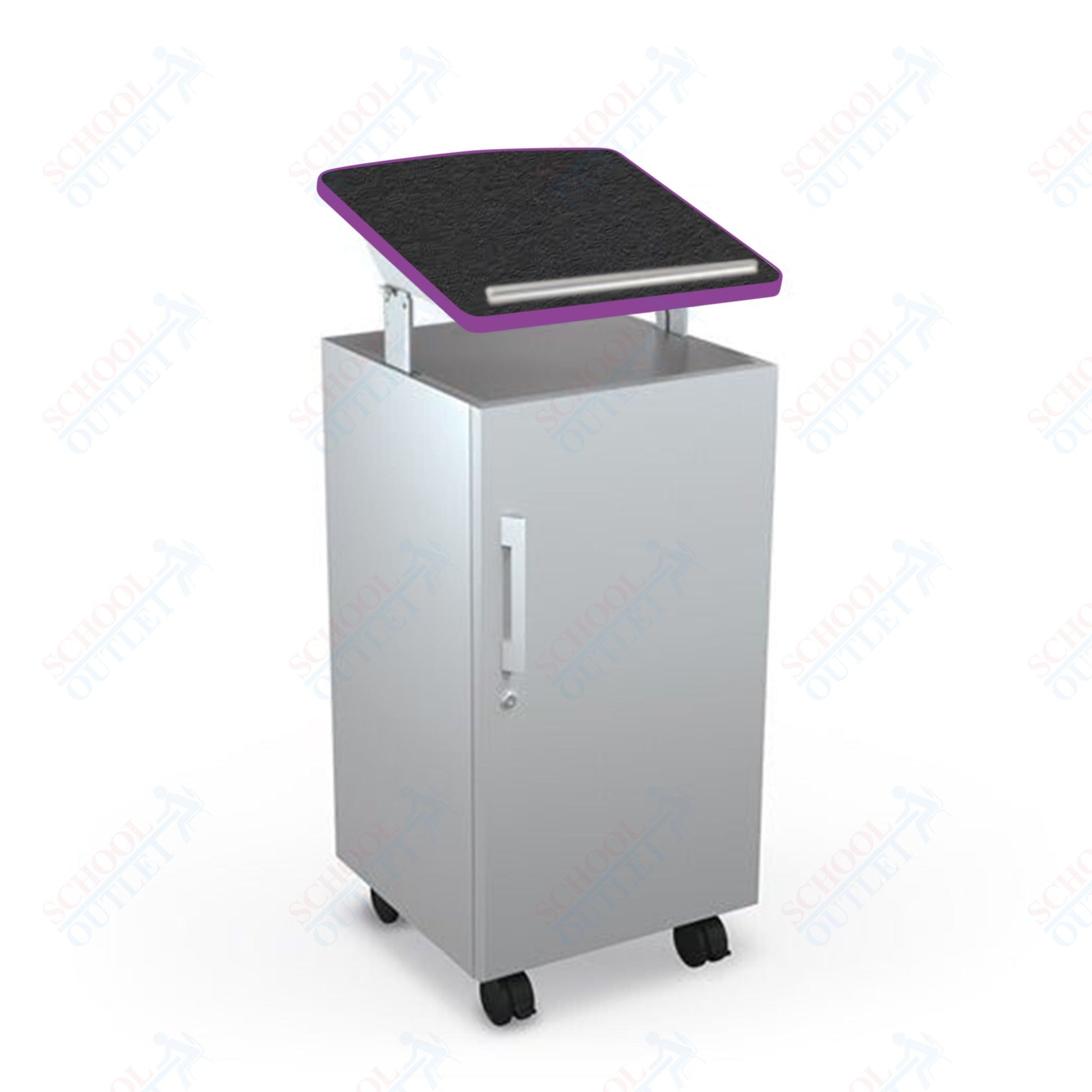 Mooreco Avid Podium - 43" - 49"H x 19.8"W x 20.8"D (Mooreco 91198) - SchoolOutlet