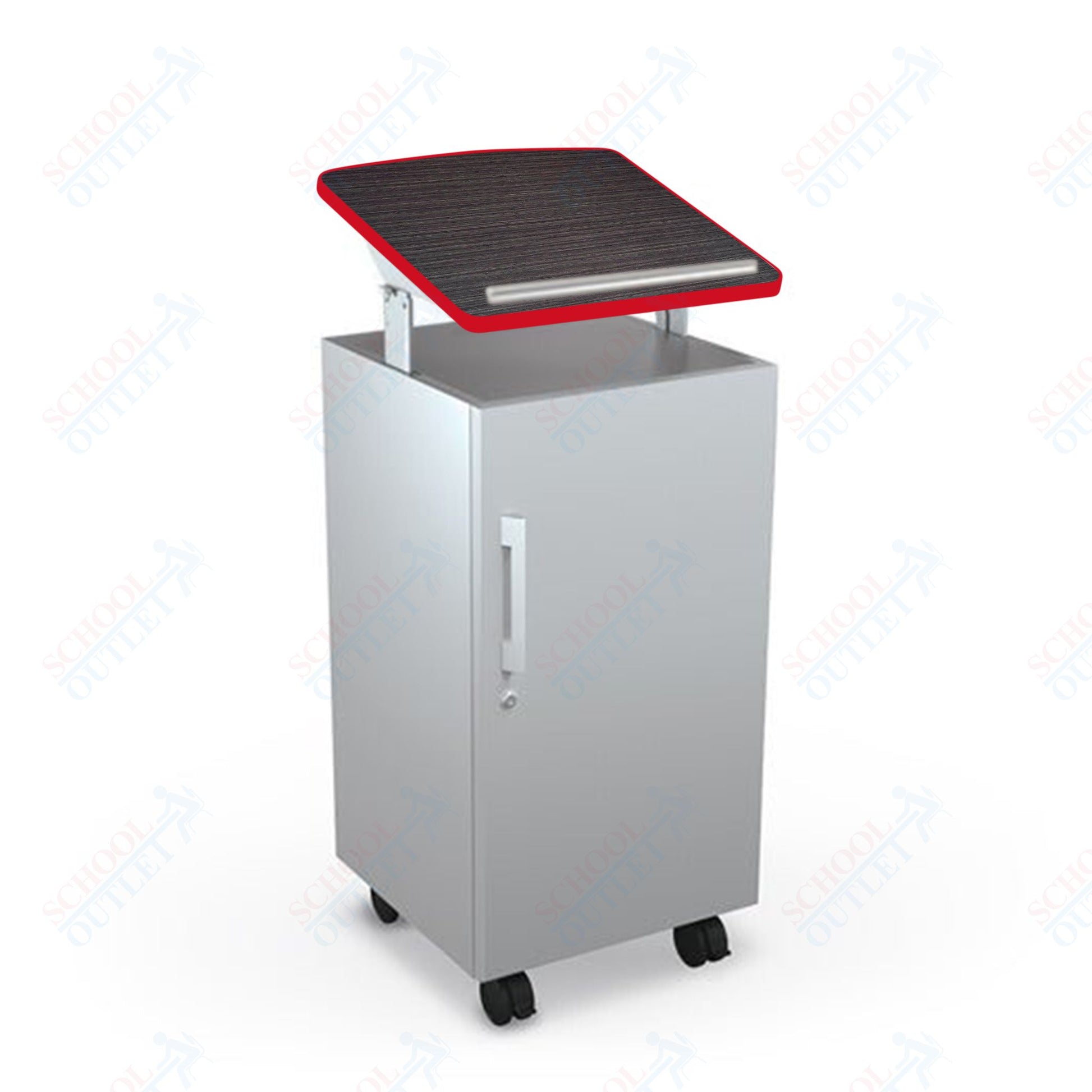 Mooreco Avid Podium - 43" - 49"H x 19.8"W x 20.8"D (Mooreco 91198) - SchoolOutlet