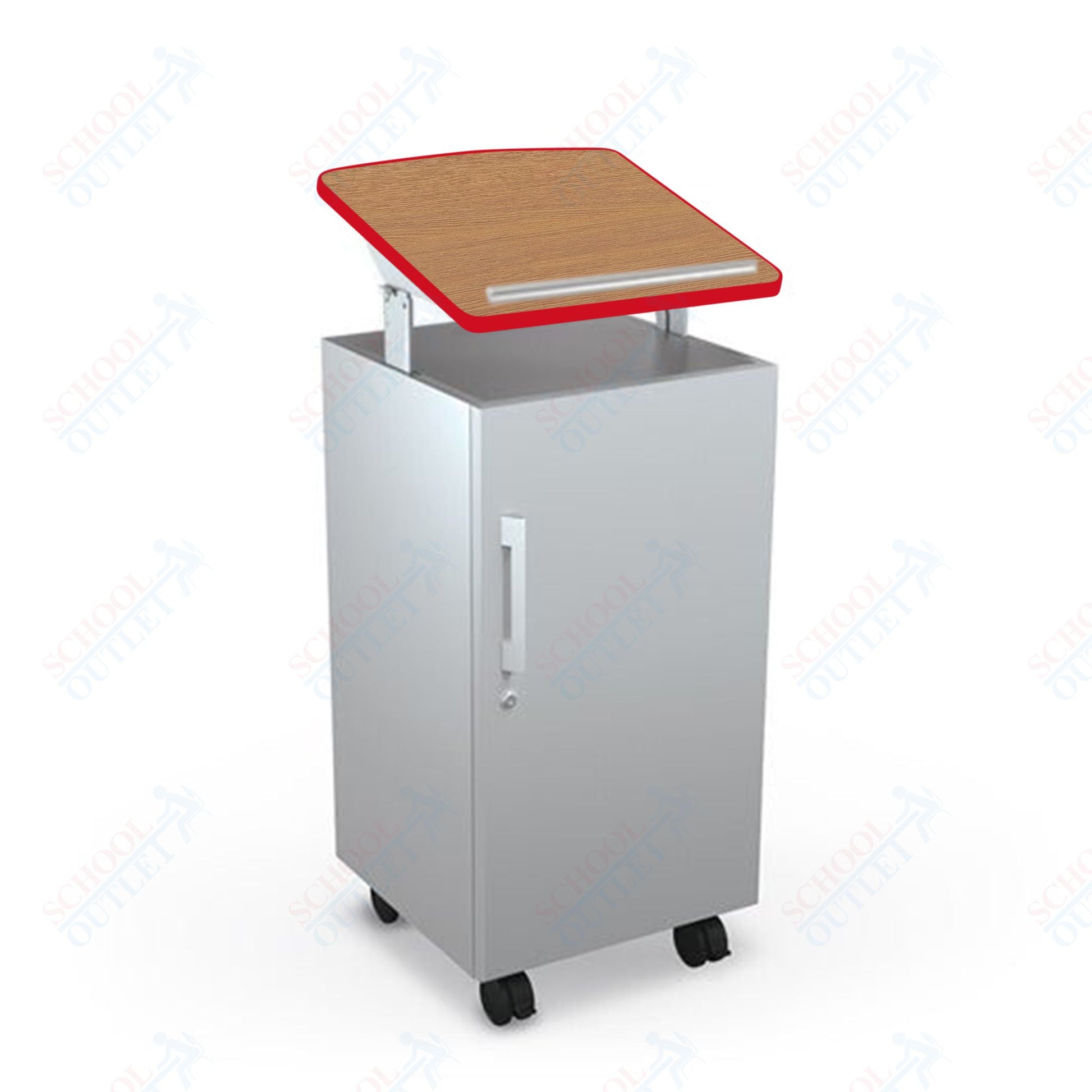 Mooreco Avid Podium - 43" - 49"H x 19.8"W x 20.8"D (Mooreco 91198) - SchoolOutlet