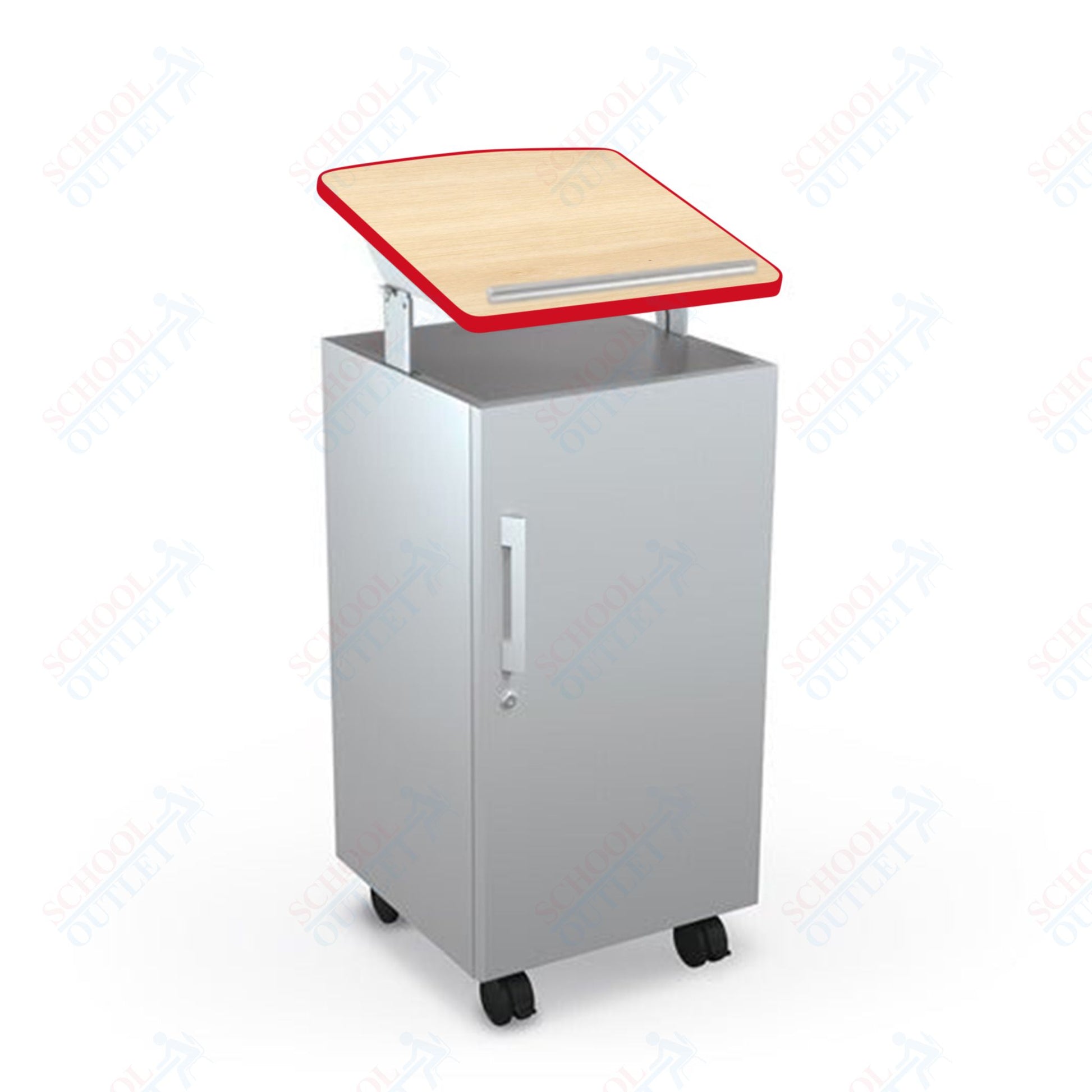 Mooreco Avid Podium - 43" - 49"H x 19.8"W x 20.8"D (Mooreco 91198) - SchoolOutlet