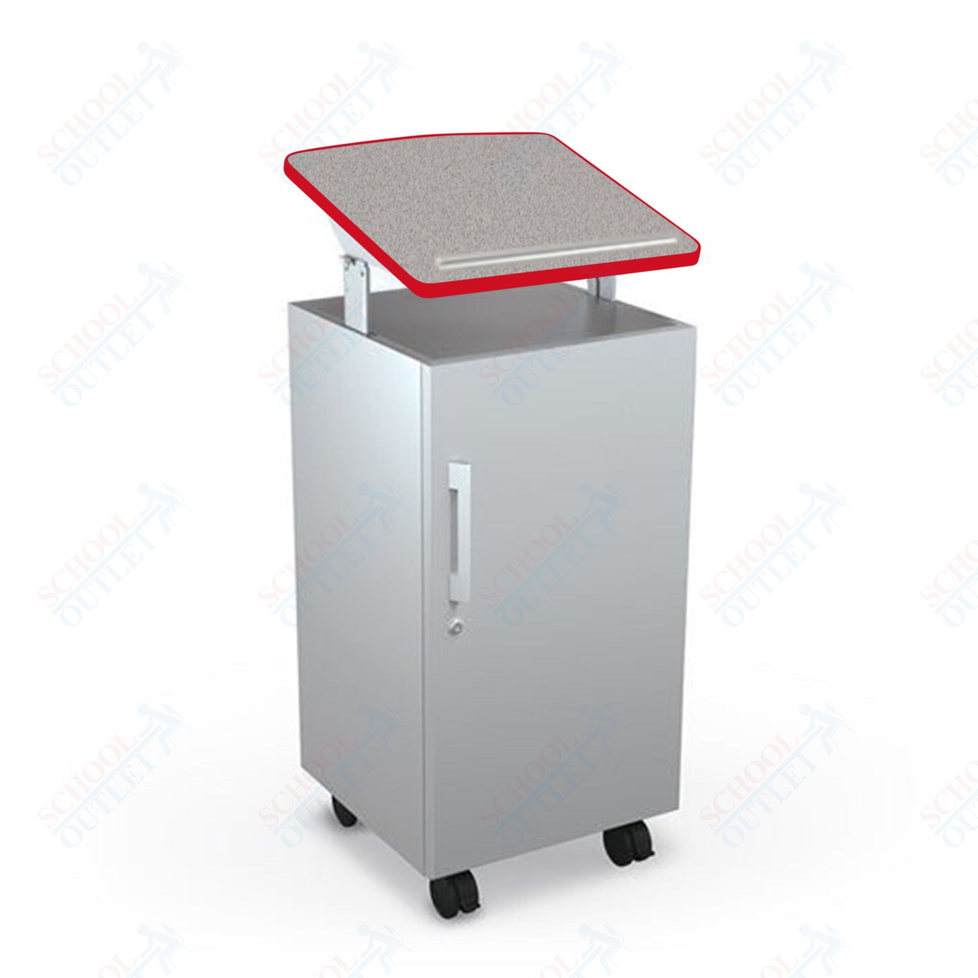 Mooreco Avid Podium - 43" - 49"H x 19.8"W x 20.8"D (Mooreco 91198) - SchoolOutlet