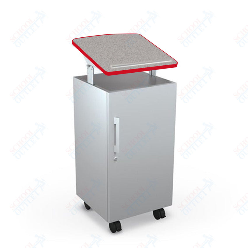 Mooreco Avid Podium - 43" - 49"H x 19.8"W x 20.8"D (Mooreco 91198) - SchoolOutlet