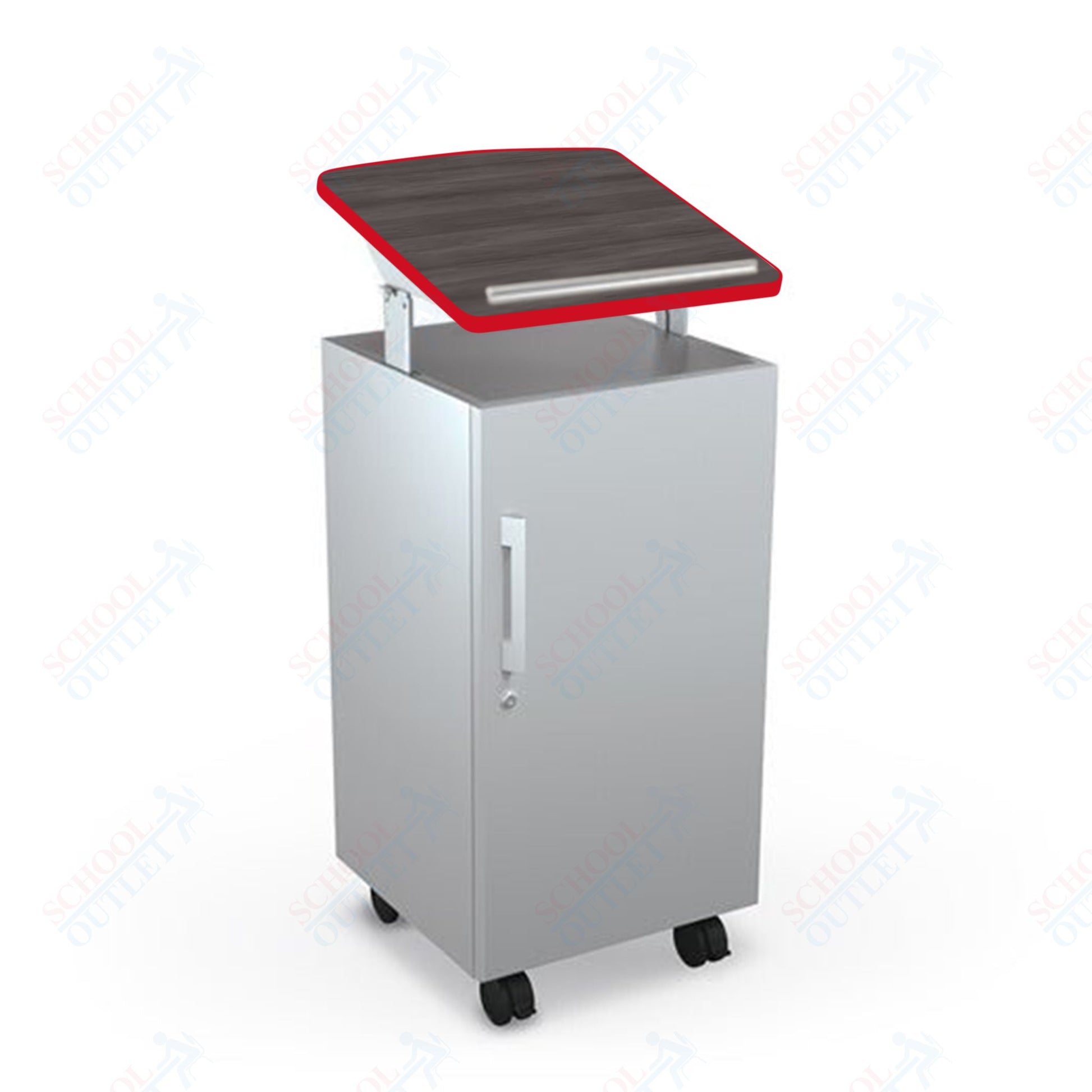 Mooreco Avid Podium - 43" - 49"H x 19.8"W x 20.8"D (Mooreco 91198) - SchoolOutlet