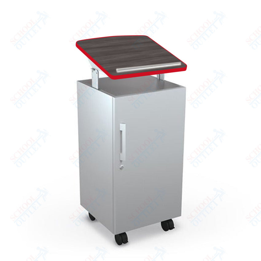 Mooreco Avid Podium - 43" - 49"H x 19.8"W x 20.8"D (Mooreco 91198) - SchoolOutlet