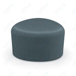 Mooreco Akt Soft Seating Lounge Small Ottoman - Grade 02 Fabric and Powder Coated Sled Legs