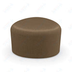 Mooreco Akt Soft Seating Lounge Small Ottoman - Grade 02 Fabric and Powder Coated Sled Legs