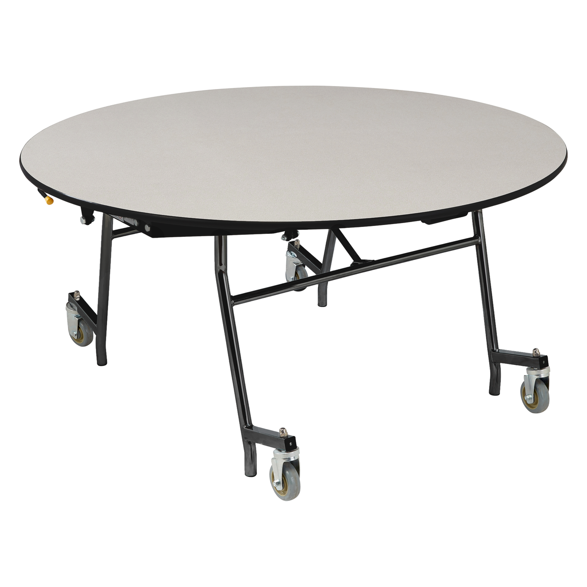 NPS EasyFold Mobile Cafeteria Round Folding Table - 60"W x 60"L x 32"H (NPS-MTSSF-60R-XXX32)