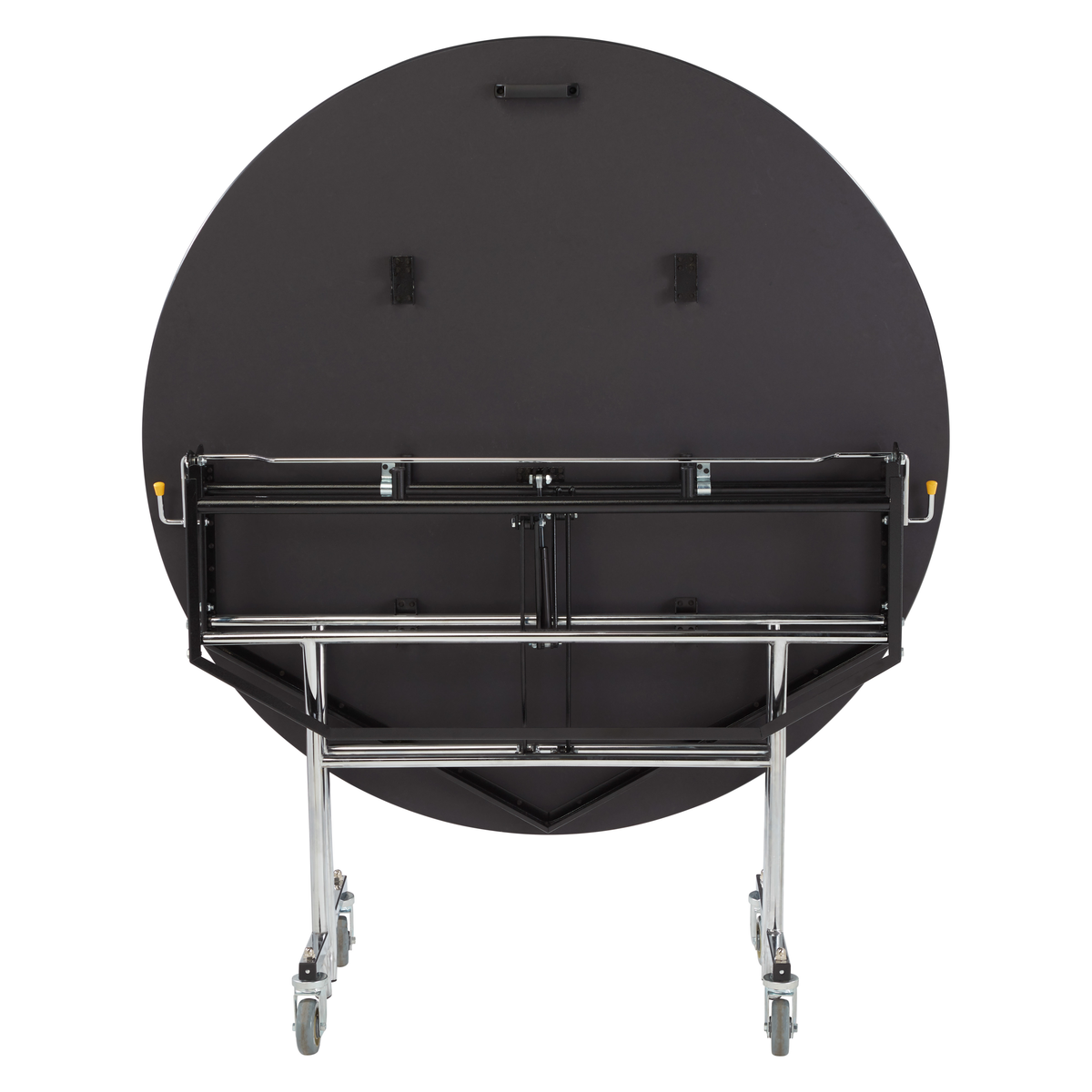 NPS EasyFold Mobile Cafeteria Round Folding Table - 60"W x 60"L x 32"H (NPS-MTSSF-60R-XXX32)